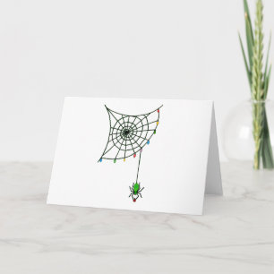 JulSpindelnätet Ljus Goth Helgdag Helgkort