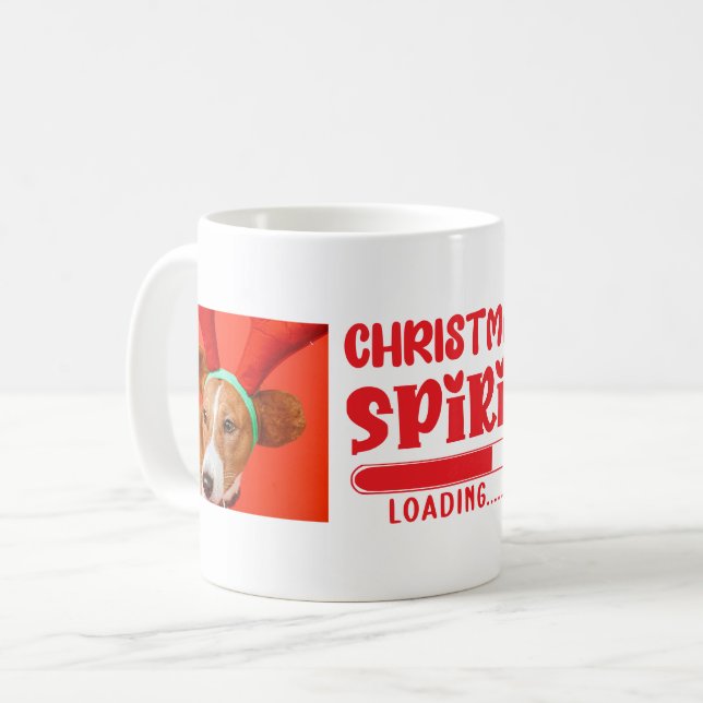 Julspirit Photo Kaffemugg (Framsida vänster)