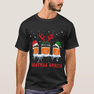 Julspirits Bourbon Scotch Whiskey Funny T S Shirt