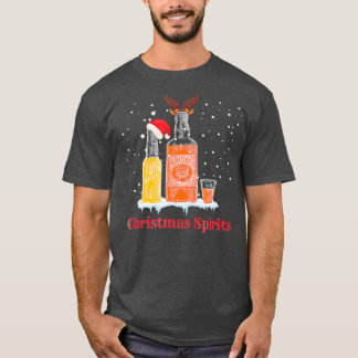 Julspirits Funny Drinking T Shirt