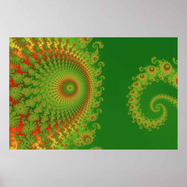 Julspirol Poster (Framsidan)