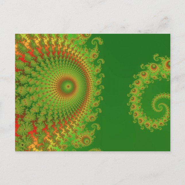 JulSpirole vykort (Framsida)