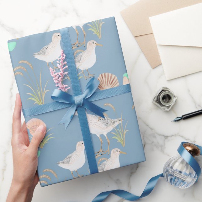 Julspisar på stranden presentpapper (Gifting)