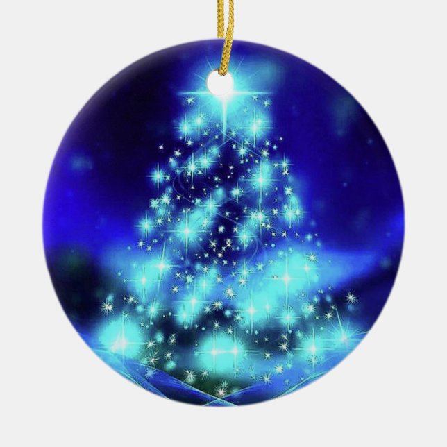 Julsporterska Julgransprydnad Keramik (Framsidan)