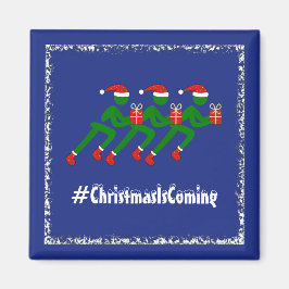 Julspringer med anpassningsbar av gåvor magnet