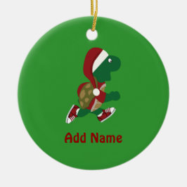 Julspringsköldpadda Julgransprydnad Keramik