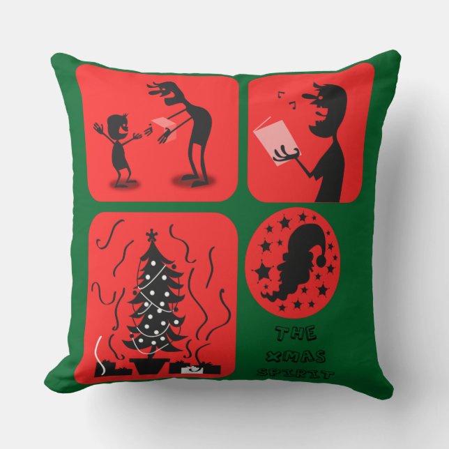 julsprit kudde (Framsida)