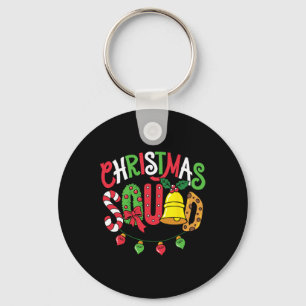JulSquad Family Matching Pajama Funny Boys Nyckelring