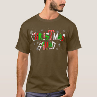 JulSquad Funny Team Group Santa Julafton Träd C T Shirt