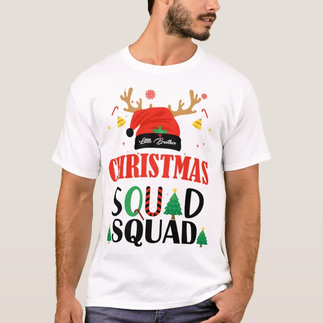JulSquad Little Brother T Shirt (Framsida)