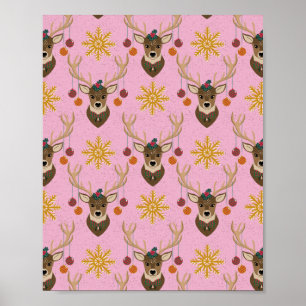 Julstallets Renar Poster