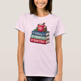 Julstämning Bokklubb T-Shirt | Bokälskare