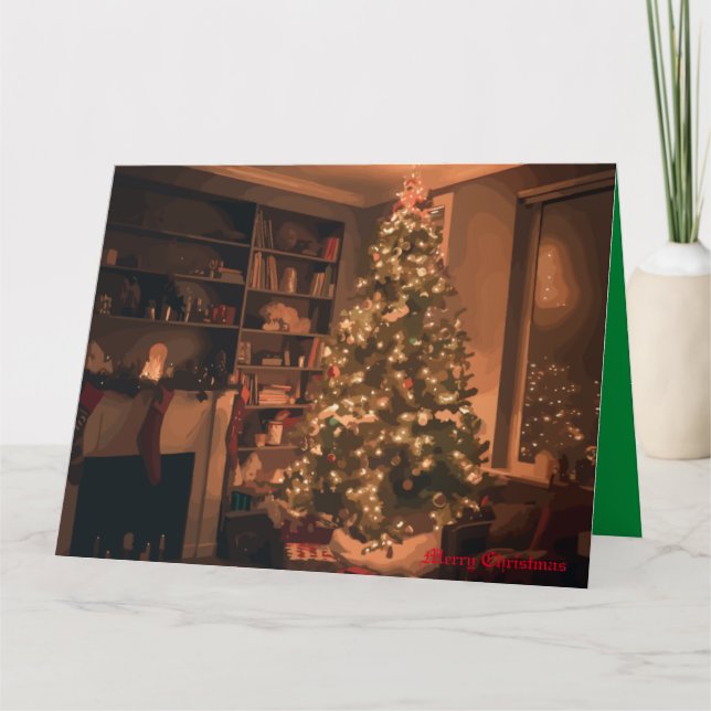 Julstämning Kort (Framsida)