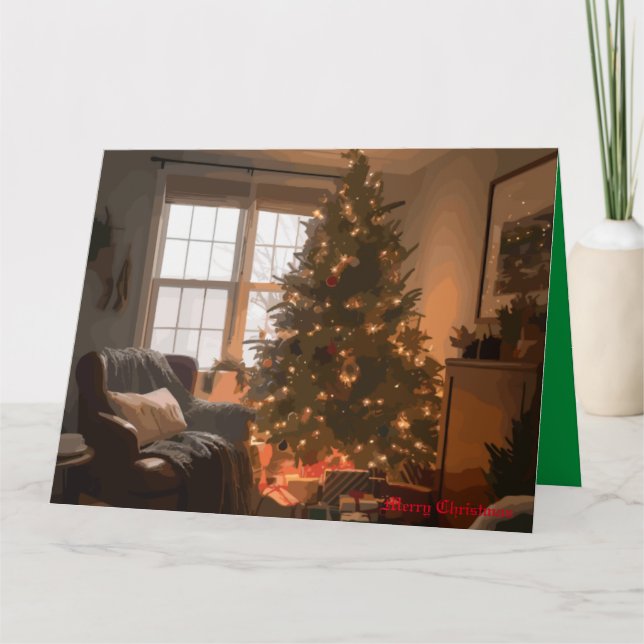 Julstämning Kort (Framsida)