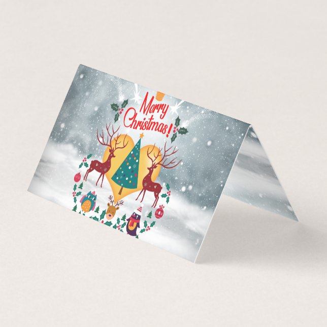 Julstämning Kort (Framsida)