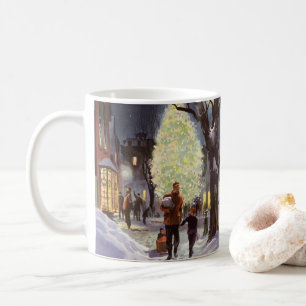 Julstämning, Pappa handlar med barnen Kaffemugg