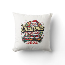 Julstämning Retro Kudd: Mysig Högtid Nostalgi