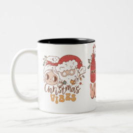 Julstämning Två-Tonad mugg