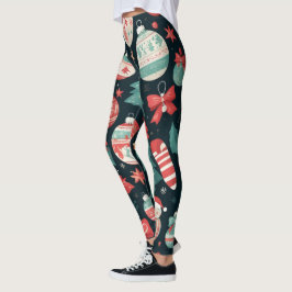 Julstämning, Xmas Högtid, Julpresent för Leggings