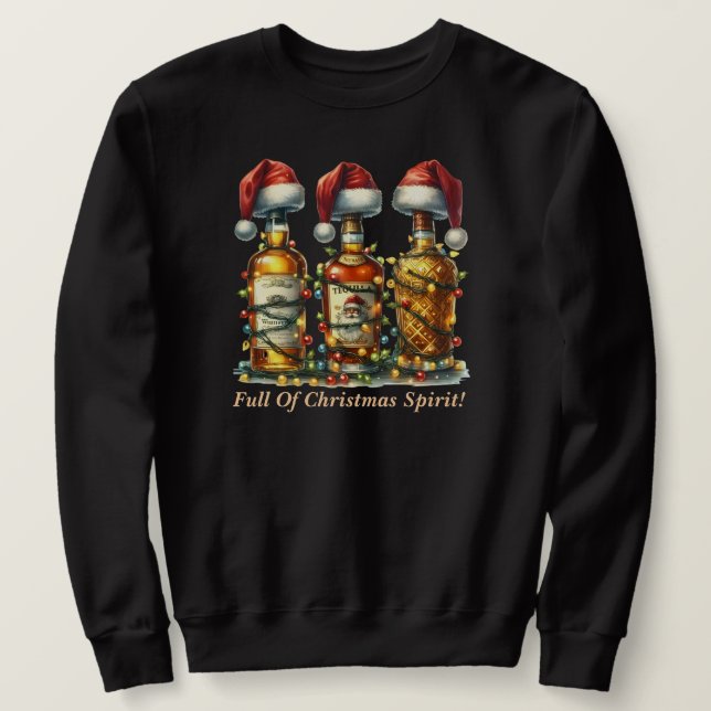 Julstämningsfylld sweatshirt (Design framsida)