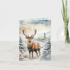 Julstämpel Kort