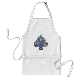 Julstandard Apron "Berry jul" Förkläde