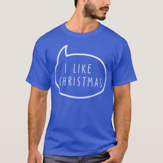 Julstaven jag gillar julretro t shirt