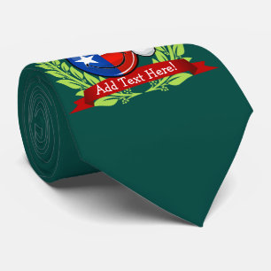 Julstil som ler den Texas flagga Slips