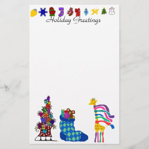 Julstillastående Brevpapper