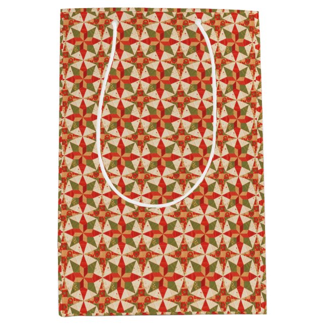 Julstjärn quilt (Framsidan)
