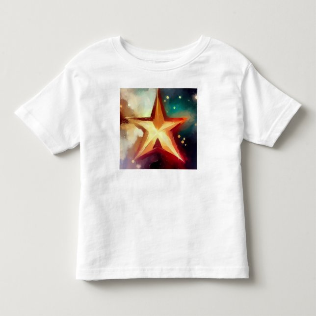 Julstjärna 3 t shirt (Framsida)