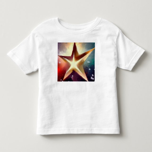 Julstjärna 4 t shirt (Framsida)
