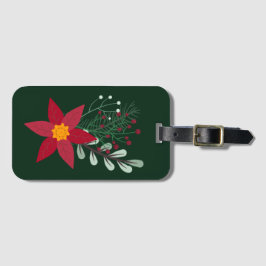 Julstjärna Bagagebricka