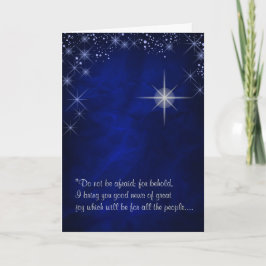 Julstjärna Första julen Helgkort