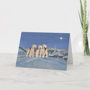 Julstjärna Helgkort