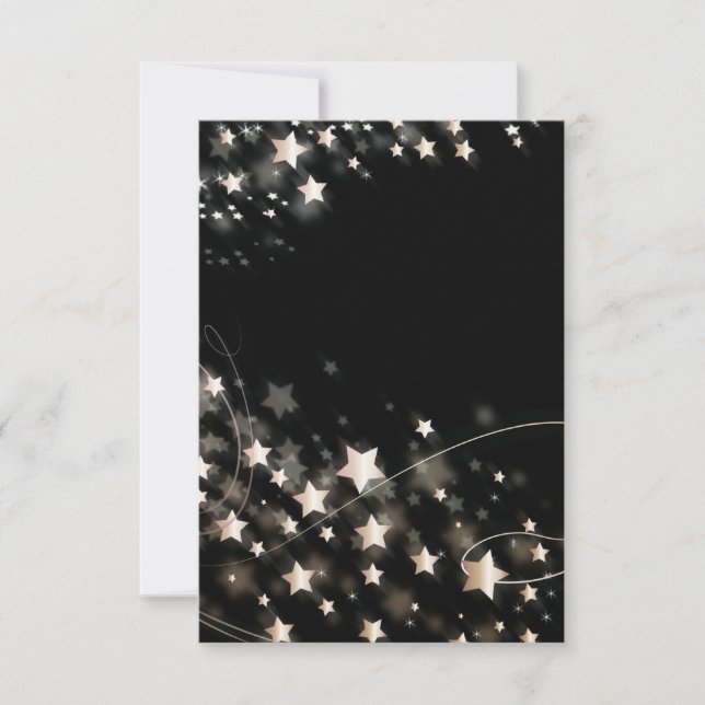 Julstjärna Inbjudningar (Framsida)