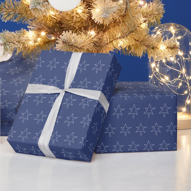 Julstjärna Kunglig Natt Presentpapper (Helgdagar)