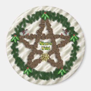 Julstjärna Magnet