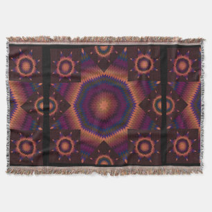 Julstjärna Quilt Filt