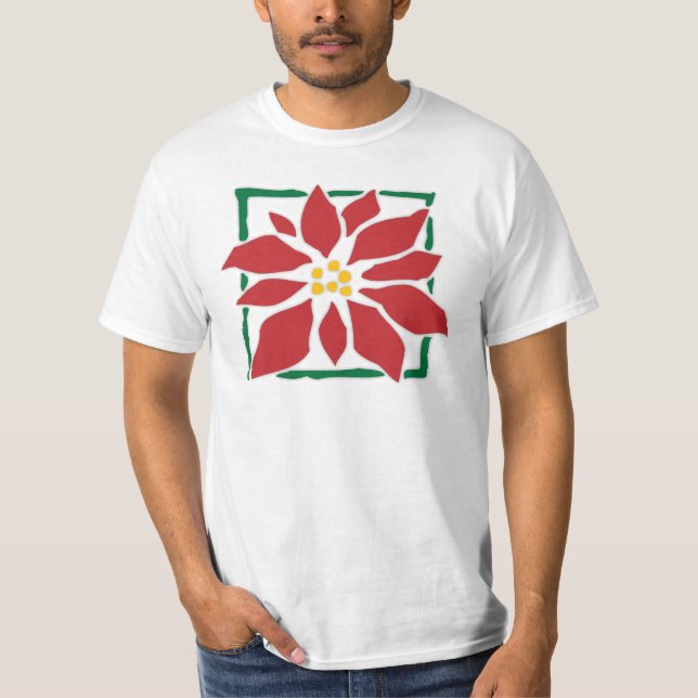 Julstjärna T Shirt (Framsida)