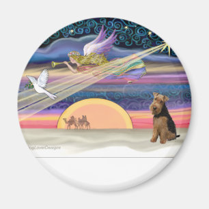 Julstjärna - Welsh Terrier Magnet
