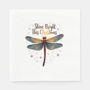 Julstjärnan Dragonfly Pappersservett