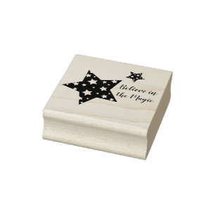 Julstjärnan Frimärke Stämpel