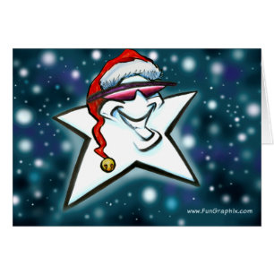 Julstjärnan Hälsningskort