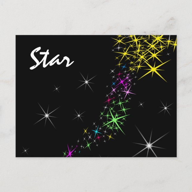 Julstjärnan Helg Vykort (Framsida)