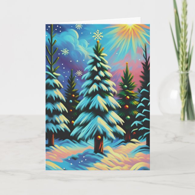 Julstjärnan Helgkort (Framsida)