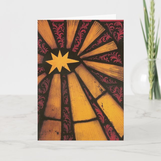 Julstjärnan - kort (Framsida)