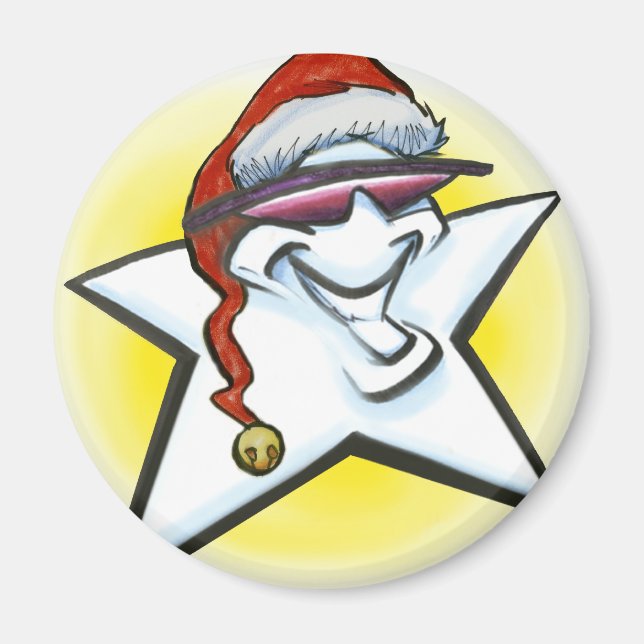 Julstjärnan Magnet (Framsidan)
