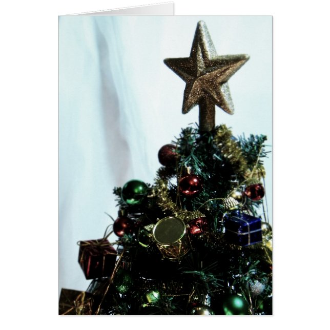 Julstjärnan överträffar III Hälsningskort (Framsidan)