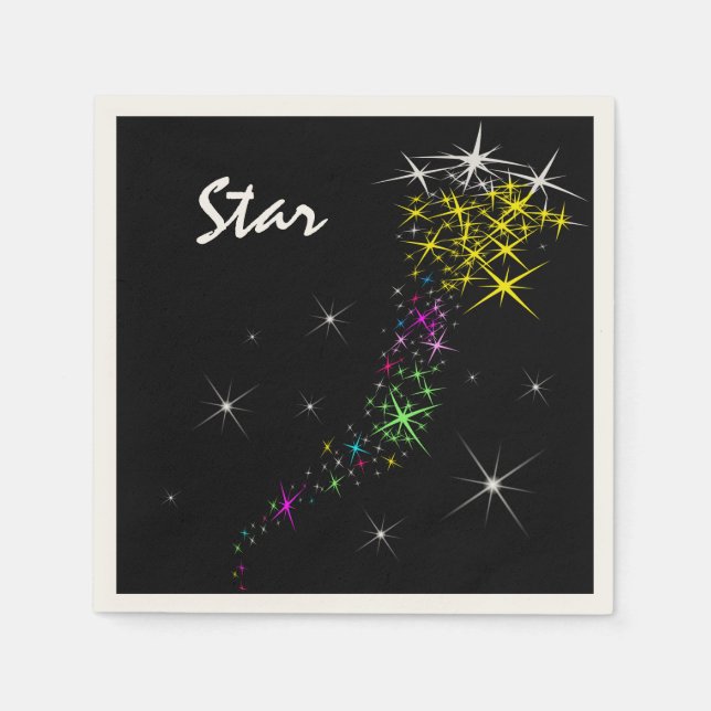 Julstjärnan Pappersservett (Framsidan)